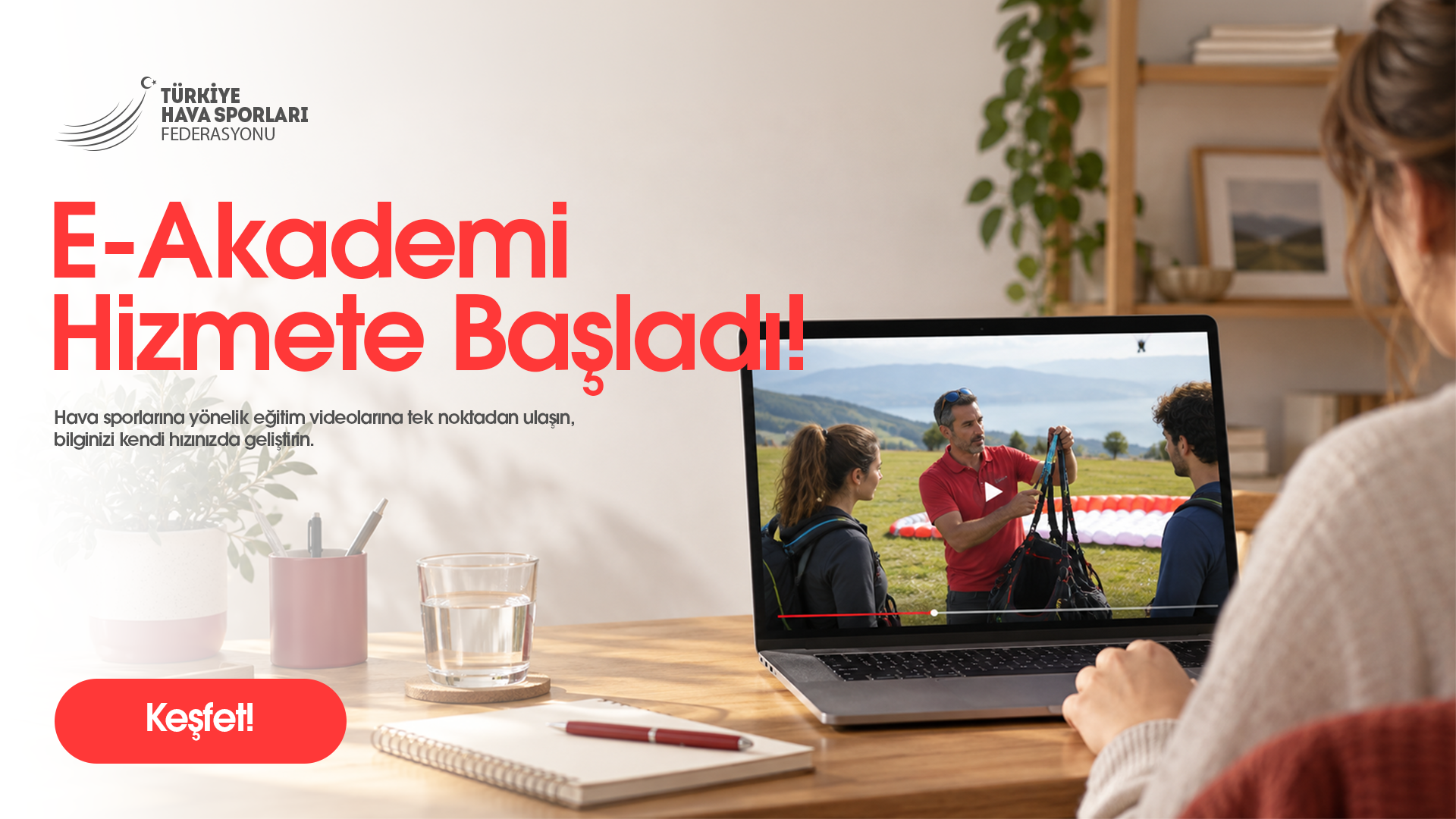 Hava Sporları E-Akademi — eğitimleri keşfet